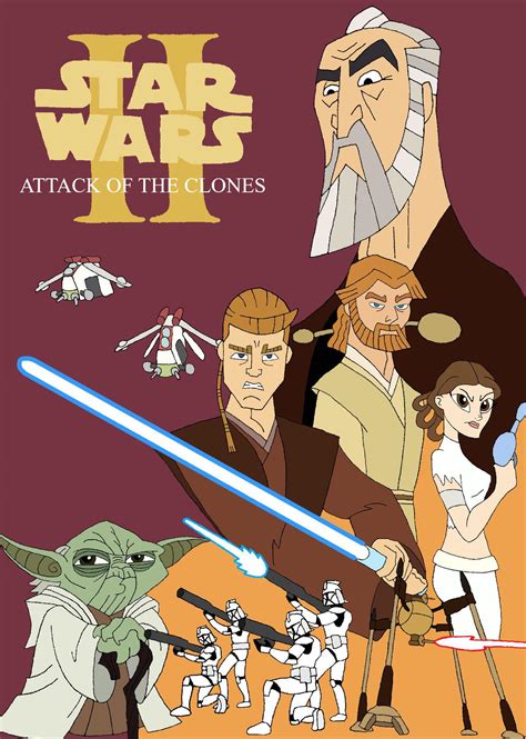 Star Wars — Episode Ii Attack Of The Clones 2003 Clone Wars Style