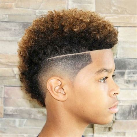 Settle for a fresh temple fade to add more edge to the haircut. Cool Haircuts For Boys With Curly Hair 31 Cool Hairstyles ...