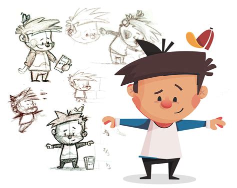 Childrens Book Character Design Process On Behance