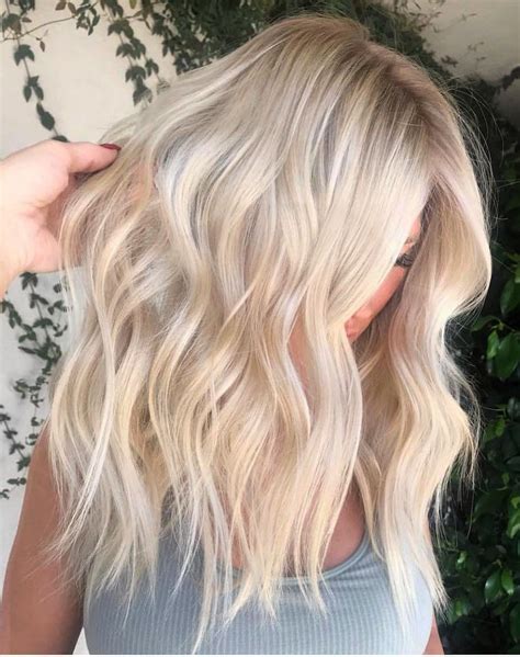 50 Popular Hair Colors In 2019 White Hair Color Blonde Hair Color