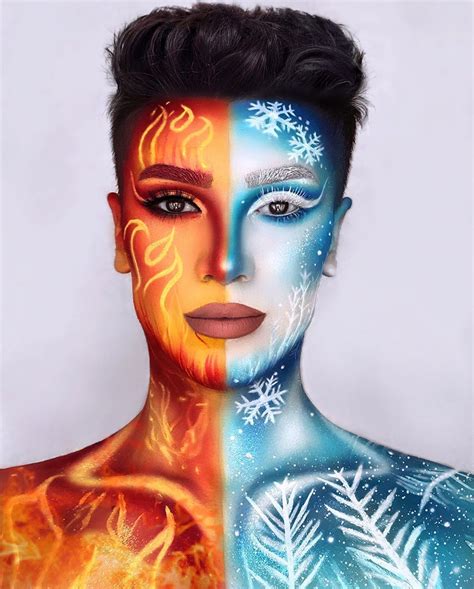 Makeupalii On Instagram 🔥 Fire And Ice ️ 💁🏻‍♂️ Inspired By The