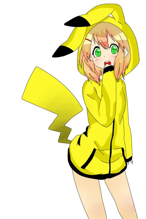 Pikachu Girl Colored By Xxhope Projectxx On Deviantart
