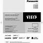 Panasonic Viera Television Manual