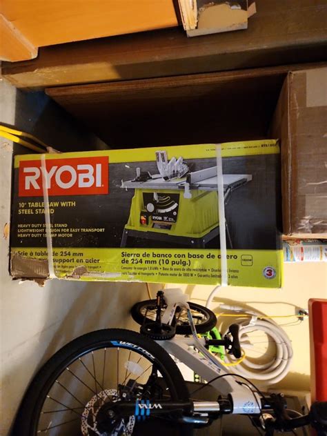 New Ryobi 10 Tablesaw With Steel Stand 15a 1800w For Sale In Las Vegas