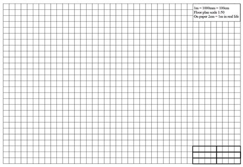 Printable Graph Paper For Floor Plans | Printable Graph Paper
