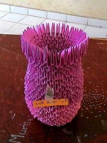 Cara Membuat Vas Bunga Dengan Kertas Blog Ruslan Wahid