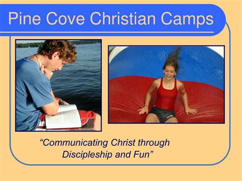 Ppt Pine Cove Christian Camps Powerpoint Presentation Free Download