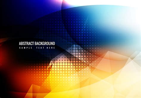 Free Colorful Abstract Background Vector Download Free