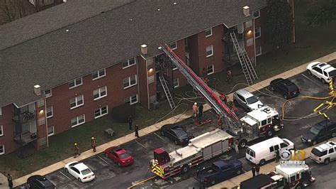 Crews Battle Apartment Fire In Parkville Youtube