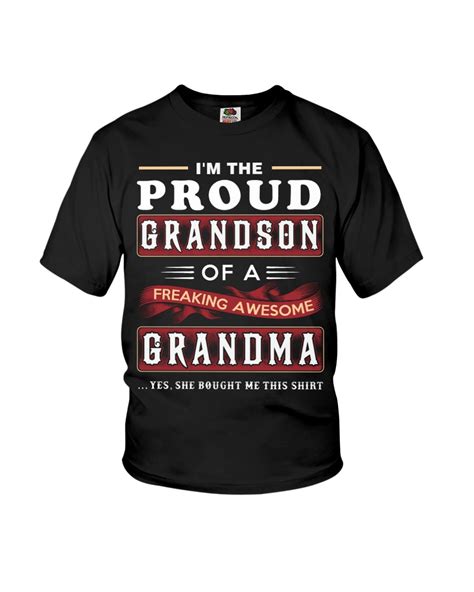 Proud Grandson Grandma