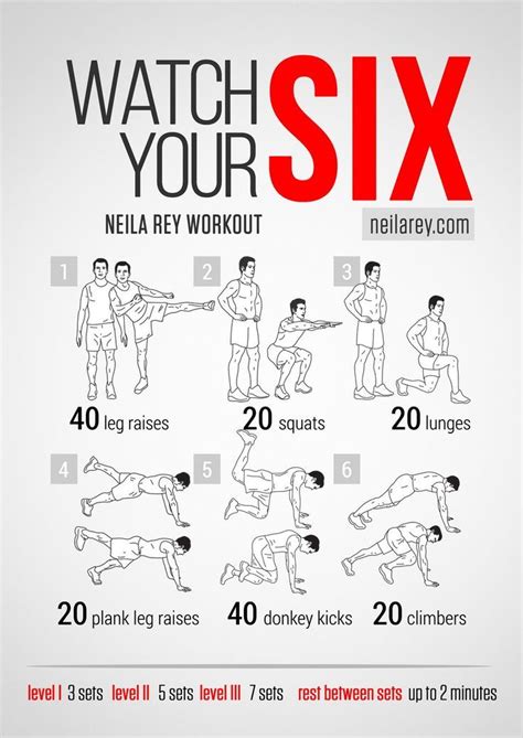 Watch Your Six Workout Neila Rey Workout Workout Abs Workout