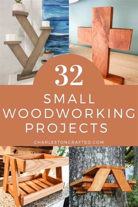 38 Easy And Small Woodworking Projects