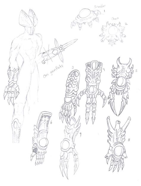 Oni Gauntlet Concepts By Newgoldenknight On Deviantart