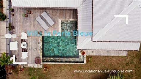 Villa La Perle Bleue Le Diamant Martinique Youtube