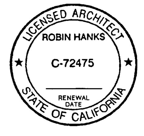 Stamp Requirements California Architects Board