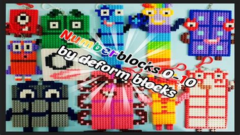 Numberblocks Learn To Count 0 10 Make Numberblocks Pixel Lego