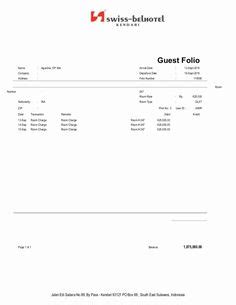 I assume the hotel will simply charge my credit card and maybe give me a copy of the bill at checkout, under the door, or in an email receipt. Motel 6 Receipt Template in 2020 (With images) | Receipt ...