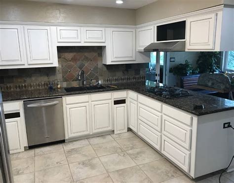 On this occasion, i will show pictures of kitchen cabinet painting, which we auto summary or pick from some site. Kitchen Refacing Before After Photos Houston | Cabinet ...