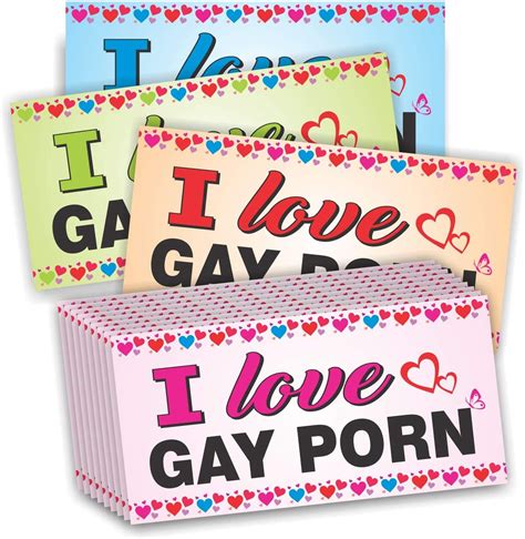 stickers home and garden décor decals stickers and vinyl art i love gay porn stickers 25 1000 pack