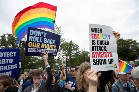 Divided Supreme Court Weighs Lgbt Peoples Rights The Seattle Times