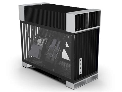 Streamcom Shows Fanless Pc Case That Dissipates 600 W Of Heat From An