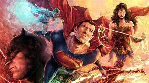 Cool Justice League Illustration 4k Hd Movies Wallpapers Hd