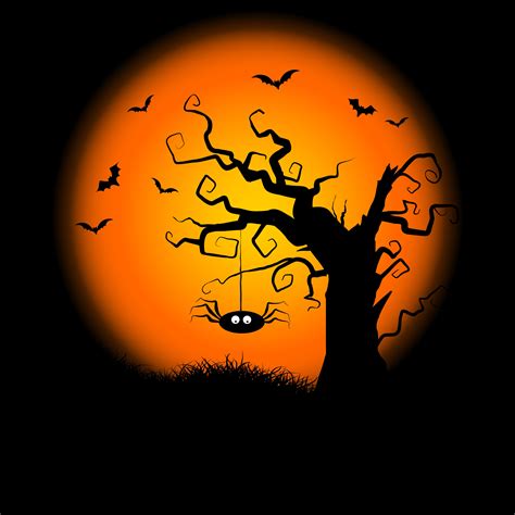 Spooky Halloween Tree Wallpapers Maxipx