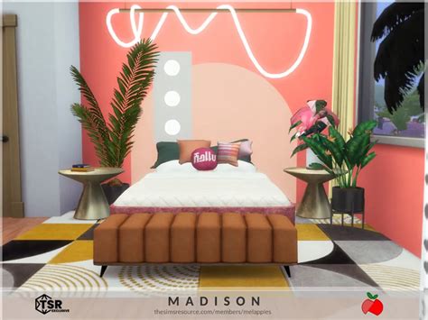 Sims 4 Madison Bedroom 1
