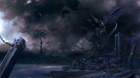 Dark Grim Reaper Hd Wallpaper Background Image 1920x1080