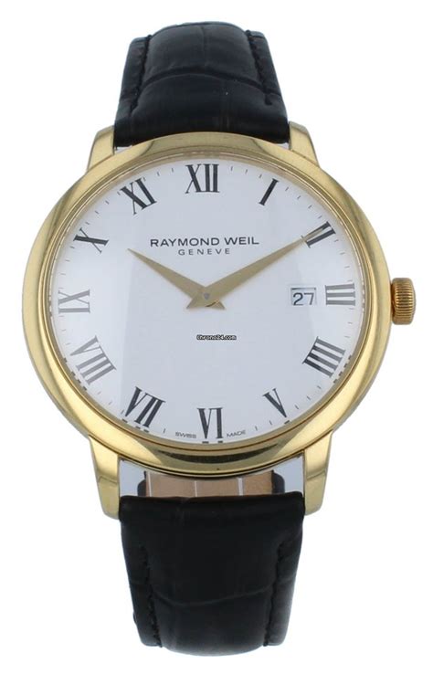 Raymond Weil Toccata White Dial Black Leather Men S Quartz For For Sale From A Seller On