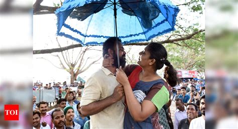 Kiss Of Love In Kerala Against Moral Policing Kochi News Times Of India