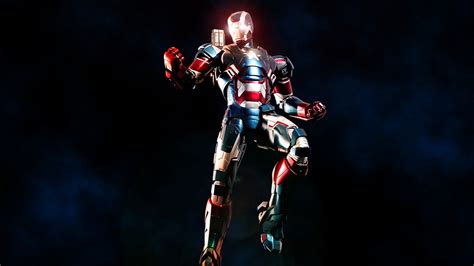 Download Wallpaper Iron Man Patriot Marvel Ics 4k By Wholder82