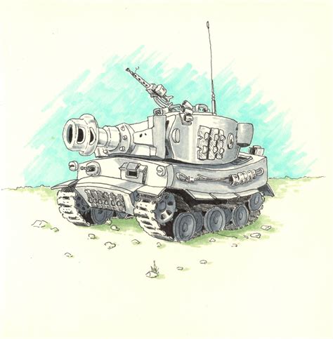 Tiger Tank Cad Drawing Peepsburghcom