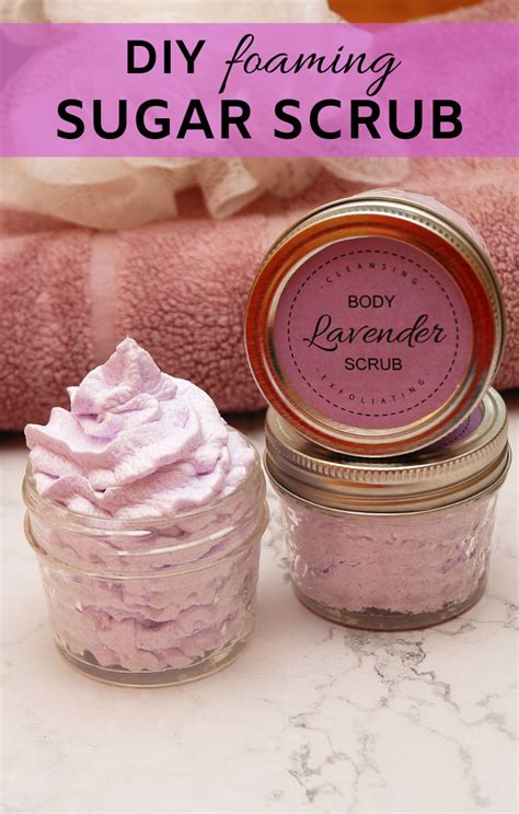 Diy Foaming Lavender Sugar Scrub Recipe Cleanses And Exfoliates Diy