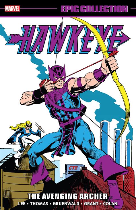Hawkeye Epic Collection The Avenging Archer Trade Paperback Comic