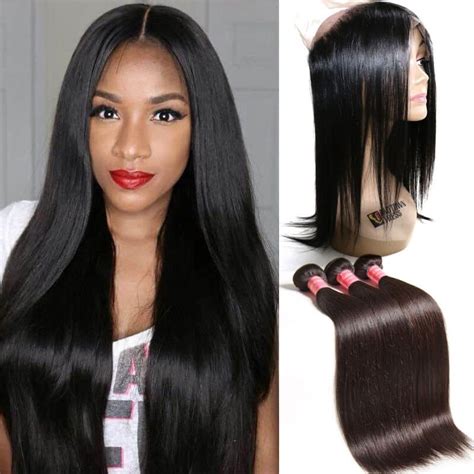 Best 360 Lace Frontal Closurehuman 360 Frontal With Bundles On Sale Nadula