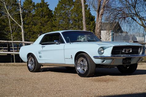 1967 Ford Mustang 289 Coupe Auto Pale Blue Muscle Car