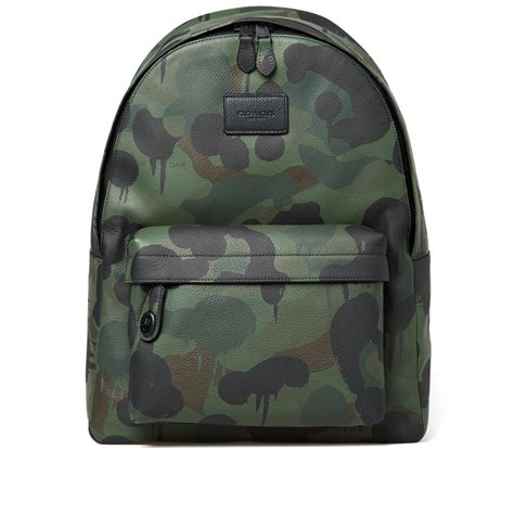Coach Campus Backpack Military Wild Beast End Uk