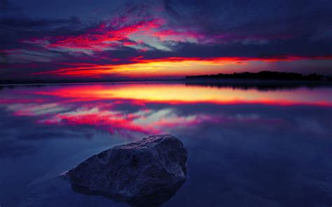 Wallpaper Water Cloud Atmosphere Water Resources Afterglow