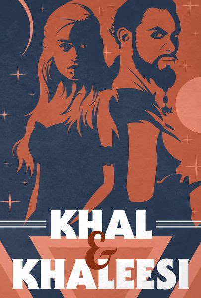 Khal And Khaleesi Art Print By Ben Huber Society6 Khal And Khaleesi