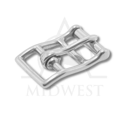 silver stainless steel ss girth buckle curved 25 mm at rs 65 piece in aligarh