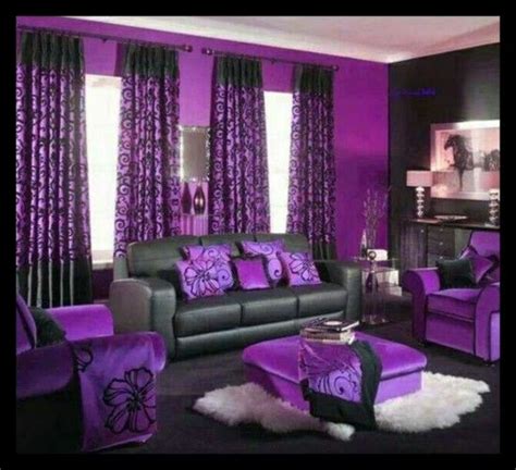 I Love Gothic ╋ Purple Living Room Purple Home Decor Purple Rooms