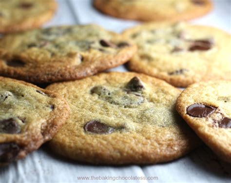 Perfect Thin Chewy And Crispy Chocolate Chip Cookies My Recipe Magic