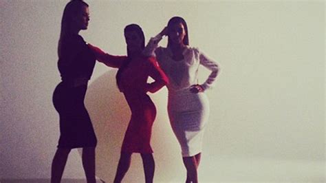 Behind The Scenes Of New Kardashian Kollection Photo Shoot