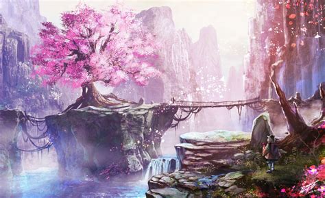 Cherry Blossom Wallpapers Anime Wallpaper Cave