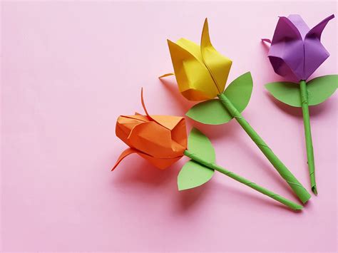 Printable Origami Flowers