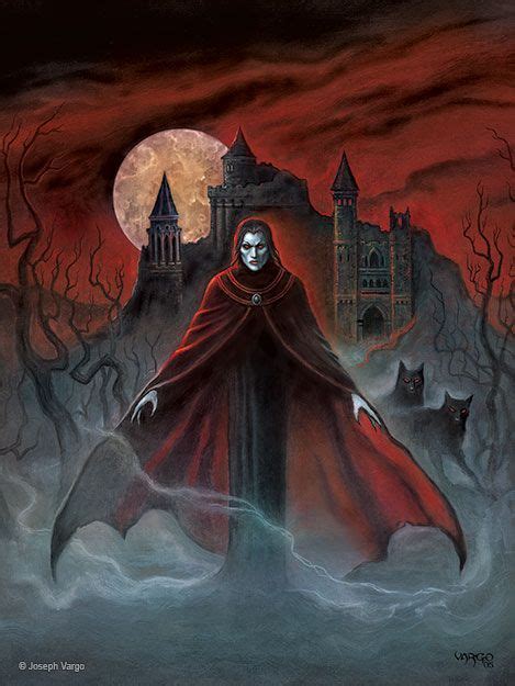 Transylvania Gothic Artwork By Joseph Vargo Vampire Gothic Arte Horror Gothic Horror Art