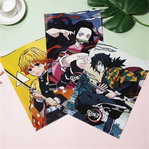 Buy Demon Slayer Different Amazing Character Themed Document Holder