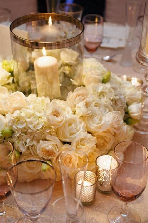 White Carnations Hydrangeas And Roses Create An Exquisite Wedding