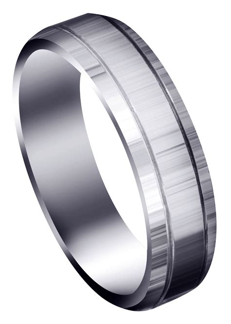 Carved Simple Mens Wedding Band High Polish Finish Cameron Frostnyc